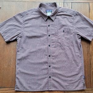 Patagonia Puckerware Seersucker Button Shirt -Sz L